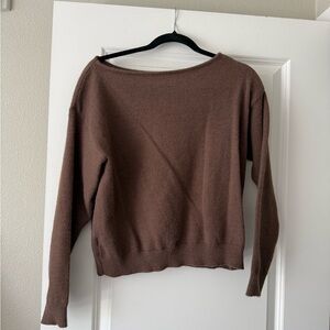 Donated: Brown Women's Sweater - donating 5/7